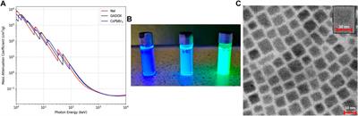 Development and characterisation of caesium lead halide perovskite nanocomposite scintillators for X-ray detection